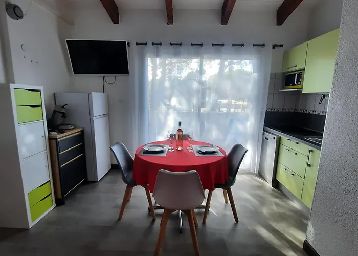 2 Pieces Mezzanine Avec Piscine * Agde